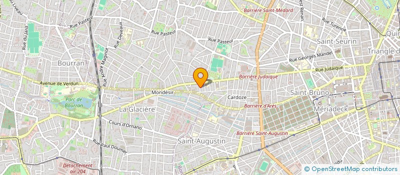 localisation de l'entreprise VOLTAIRE REAL ESTATE  BORDEAUX