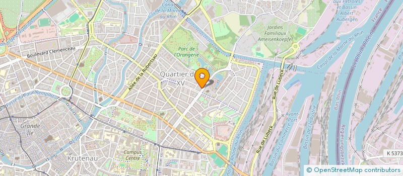 localisation de l'entreprise VOLTAIREPSILON  STRASBOURG