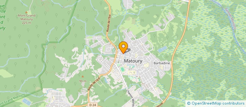 localisation de l'entreprise VOLTALIA TSM EXPLOITATION à MATOURY