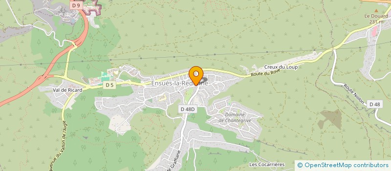 localisation de l'entreprise VOLTALUX à ENSUES-LA-REDONNE