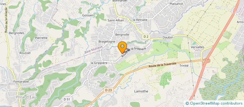 localisation de l'entreprise VOLTAVA à PETIT-BOURG