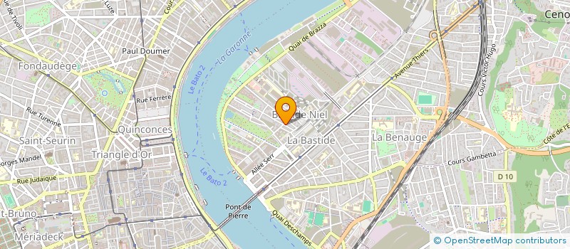 localisation de l'entreprise VOLTAZ  BORDEAUX