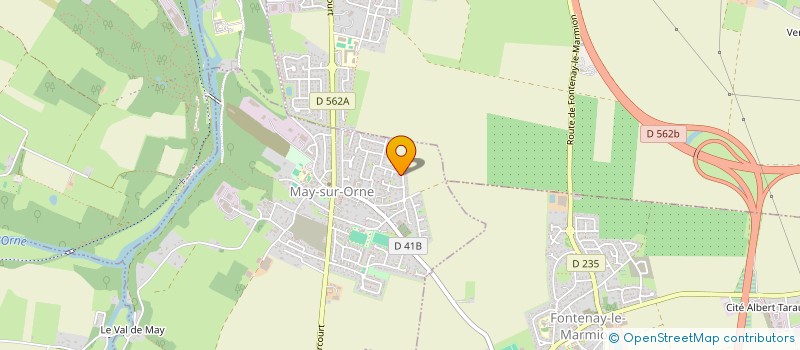 localisation de l'entreprise VOLTEC ENERGIE  MAY-SUR-ORNE