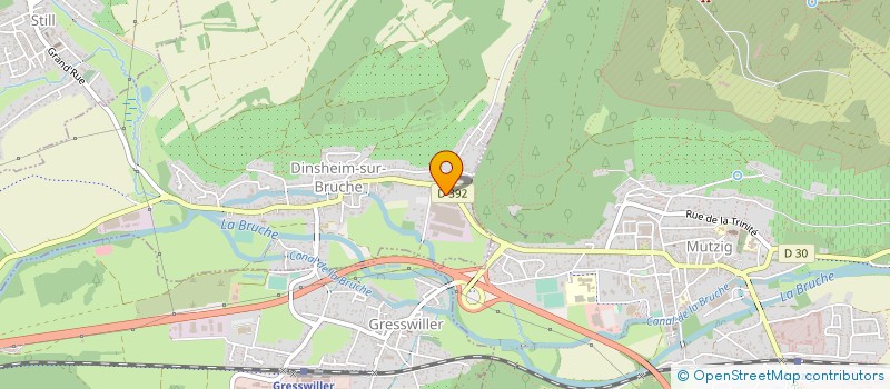 localisation de l'entreprise VOLTEC SOLAR à DINSHEIM-SUR-BRUCHE