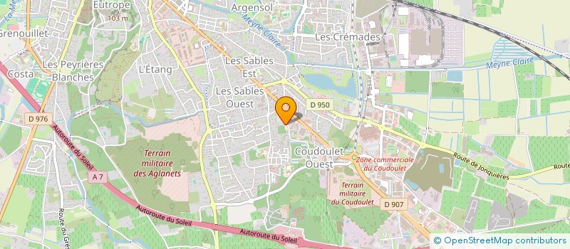 localisation de l'entreprise VOLTEL  ORANGE