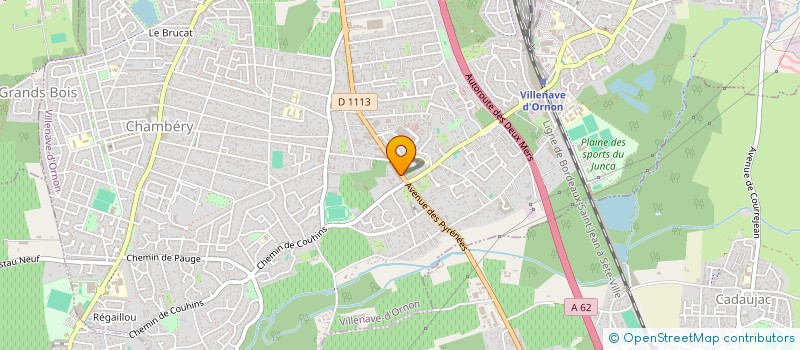 localisation de l'entreprise VOLTEO DEVELOPPEMENT à VILLENAVE-D'ORNON