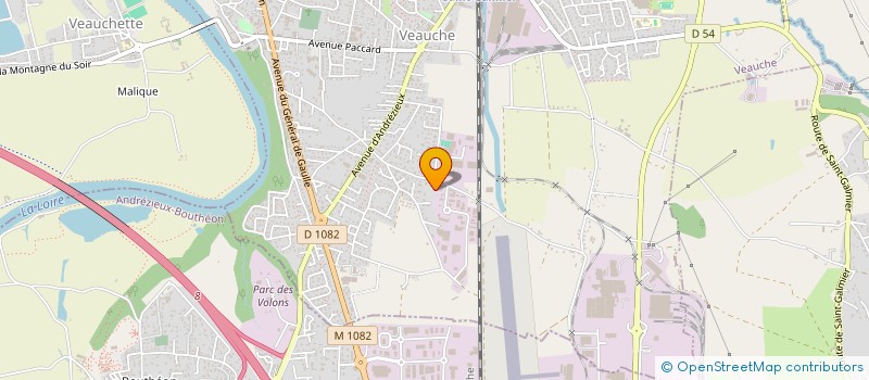 localisation de l'entreprise VOLTERRA ENERGIES  VEAUCHE