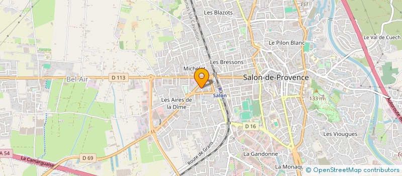 localisation de l'entreprise VOLTHER à SALON-DE-PROVENCE