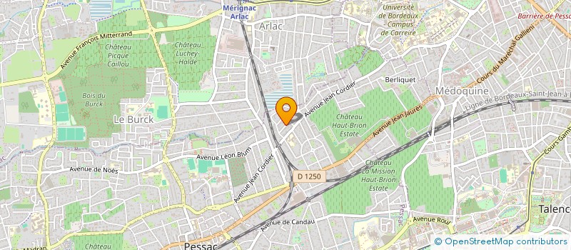 localisation de l'entreprise VOLTHUGO  PESSAC