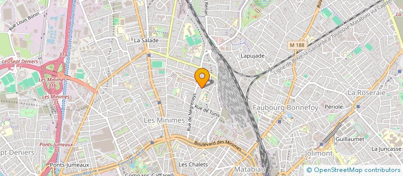 localisation de l'entreprise VOLTIGEUR FCA  TOULOUSE