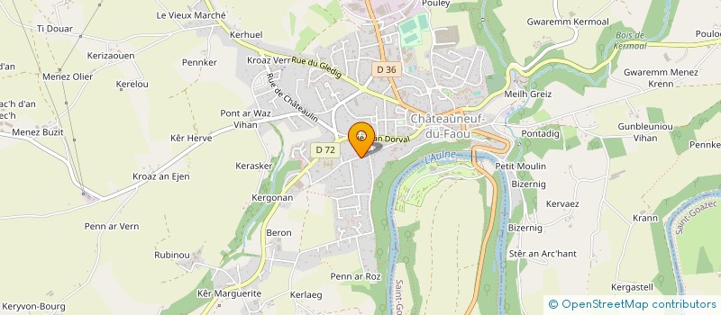 localisation de l'entreprise VOLTIGEURS DE LAZ à LAZ