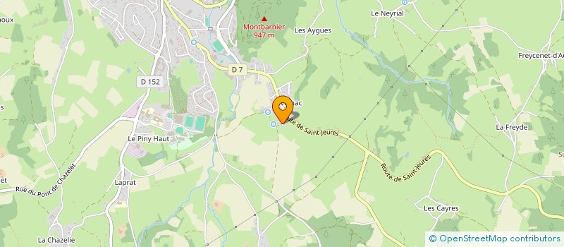 localisation de l'entreprise VOLTIMMO  YSSINGEAUX