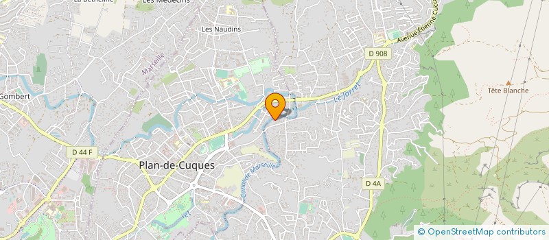 localisation de l'entreprise VOLTIS à ALLAUCH