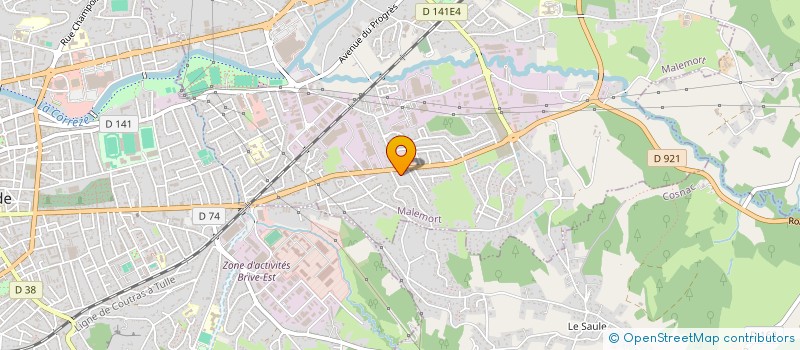 localisation de l'entreprise VOLTIX  MALEMORT