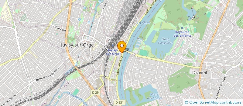 localisation de l'entreprise VOLTIX POWER à JUVISY-SUR-ORGE