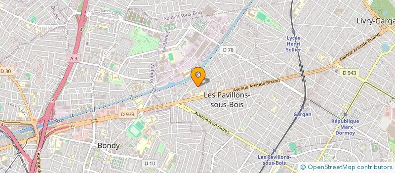 localisation de l'entreprise VOLTMAN  LES PAVILLONS-SOUS-BOIS