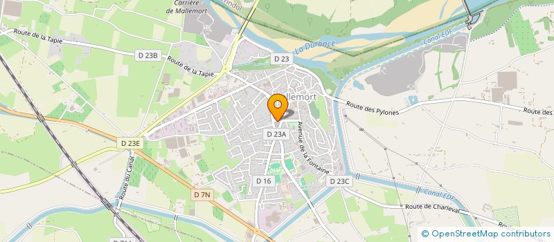 localisation de l'entreprise VOLTO à MALLEMORT