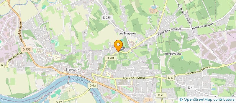 localisation de l'entreprise VOLTSAONE  TREVOUX