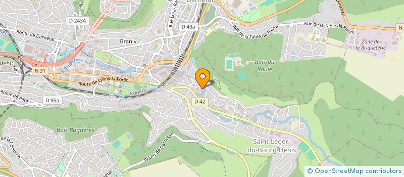 localisation de l'entreprise VOLTTECH à SAINT-LEGER-DU-BOURG-DENIS
