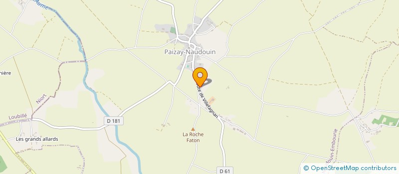 localisation de l'entreprise VOLTYVAN à LA CHEVRERIE