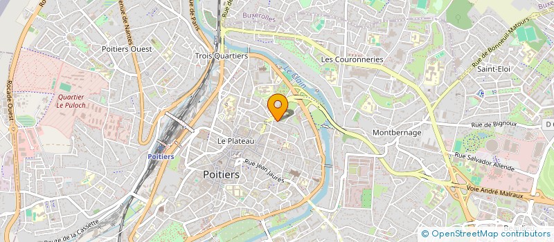 localisation de l'entreprise VOLUBILES à POITIERS