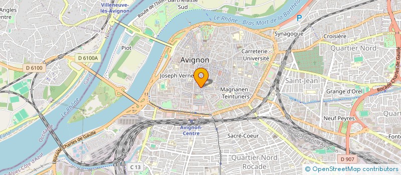 localisation de l'entreprise VOLUBILIS à AVIGNON