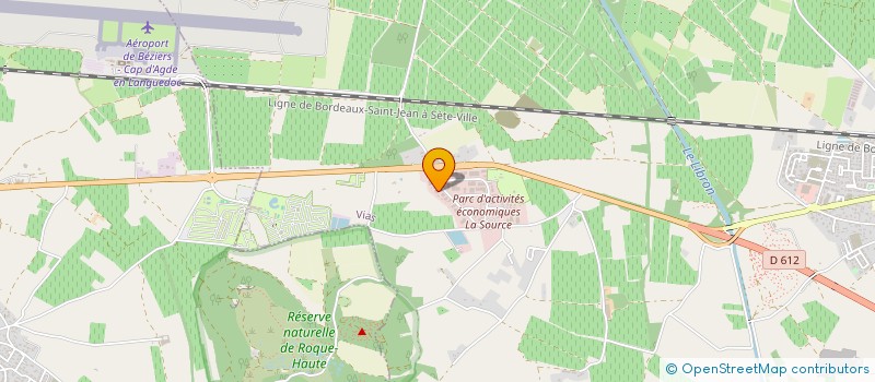 localisation de l'entreprise VOLUBILIS à VIAS