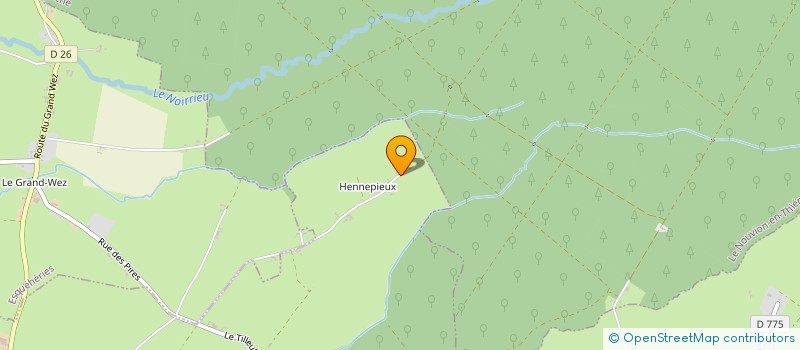 localisation de l'entreprise VOLUBILIS  LESCHELLE