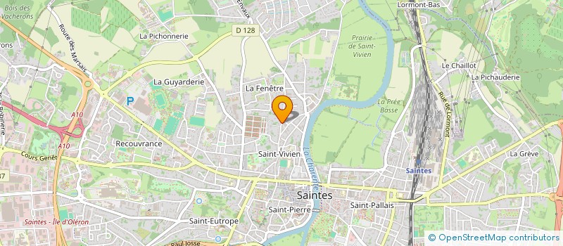 localisation de l'entreprise VOLUBILIS  SAINTES