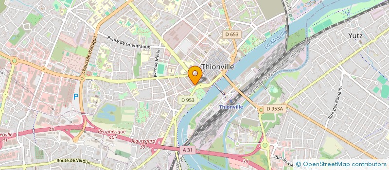 localisation de l'entreprise VOLUBILIS  THIONVILLE