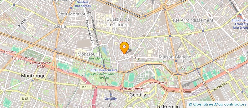 localisation de l'entreprise VOLUBILIS PROD  PARIS