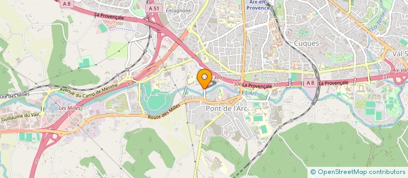 localisation de l'entreprise VOLUDIS à AIX-EN-PROVENCE