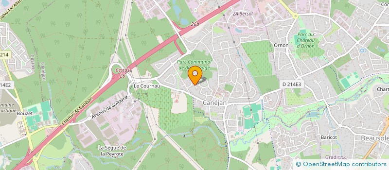 localisation de l'entreprise VOLUME 4 PRODUCTIONS  CANEJAN