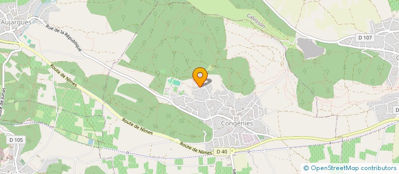 localisation de l'entreprise VOLUME  CONGENIES