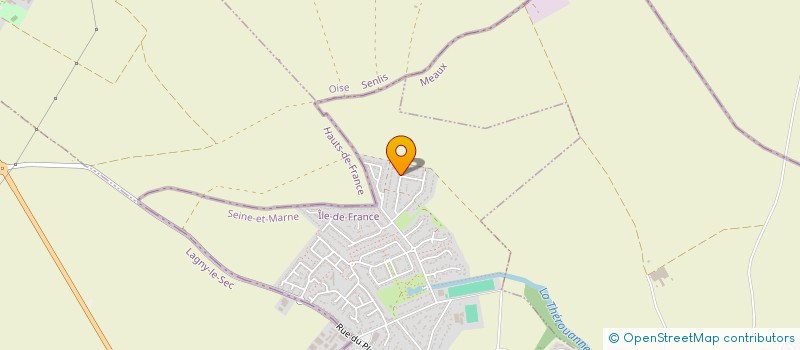 localisation de l'entreprise VOLUME ET FACADES  SAINT-PATHUS