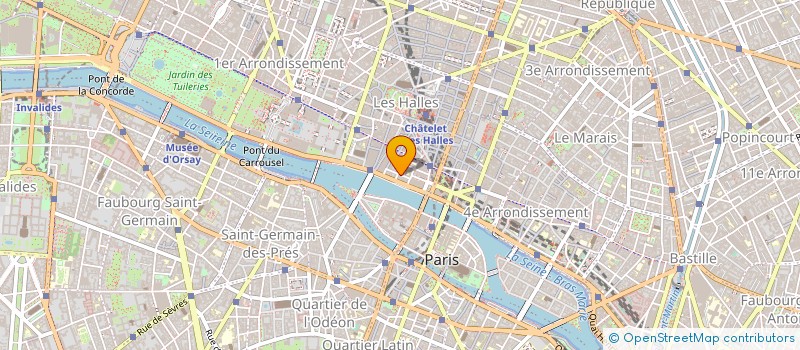 localisation de l'entreprise VOLUME & MATIERES à PARIS