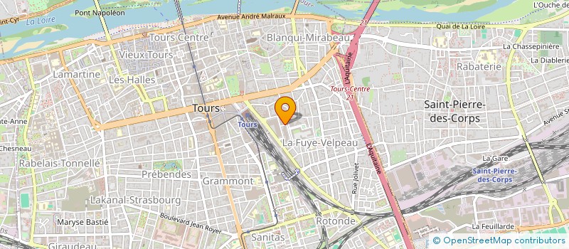 localisation de l'entreprise VOLUME SOFTWARE à TOURS