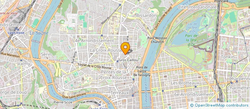 localisation de l'entreprise VOLUMES  LYON