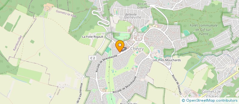 localisation de l'entreprise VOLUMES ET FRESQUES à GIF-SUR-YVETTE
