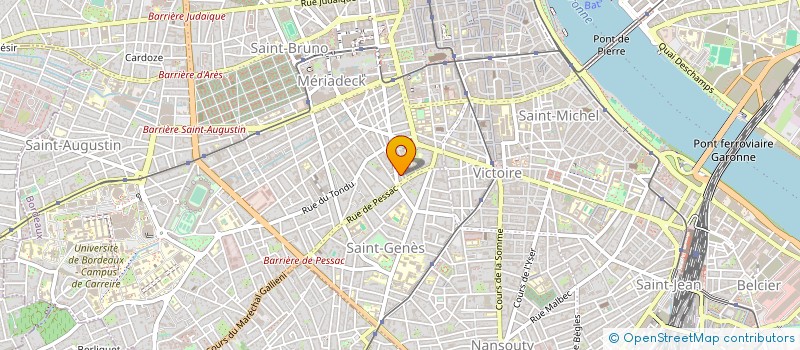 localisation de l'entreprise VOLUMES RECORDS à BORDEAUX