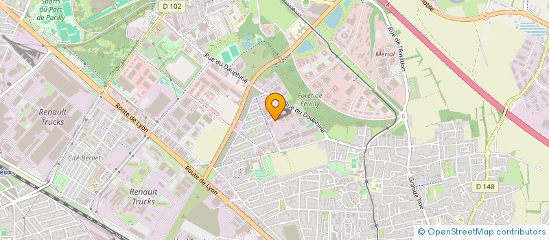 localisation de l'entreprise VOLUMICS DISPLAY  CRAPONNE