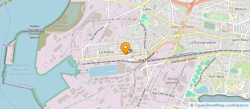 localisation de l'entreprise VOLUMIX à LA ROCHELLE