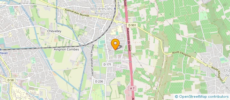 localisation de l'entreprise VOLUREP à MORIERES-LES-AVIGNON