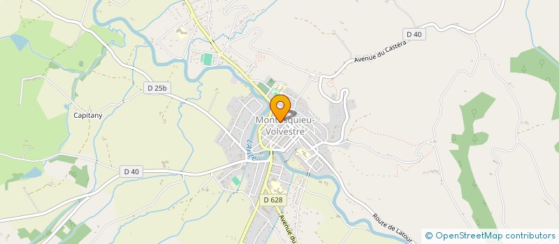 localisation de l'entreprise VOLVESTRE ELEC à MONTESQUIEU-VOLVESTRE