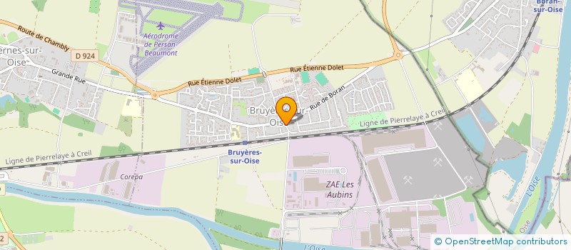 localisation de l'entreprise VOM BRUYERE à PANTIN