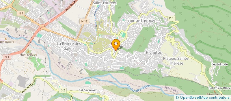 localisation de l'entreprise VOMJ à LA POSSESSION