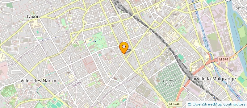 localisation de l'entreprise VON K ANGI CONSULTING  NANCY