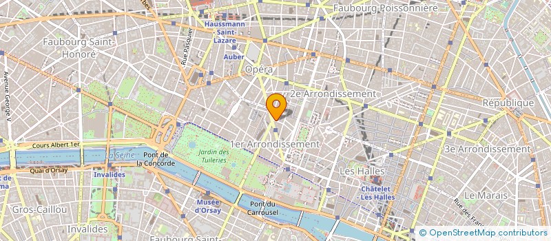 localisation de l'entreprise VON LILI à PARIS