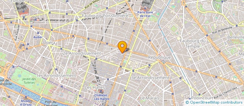 localisation de l'entreprise VONATEX  PARIS