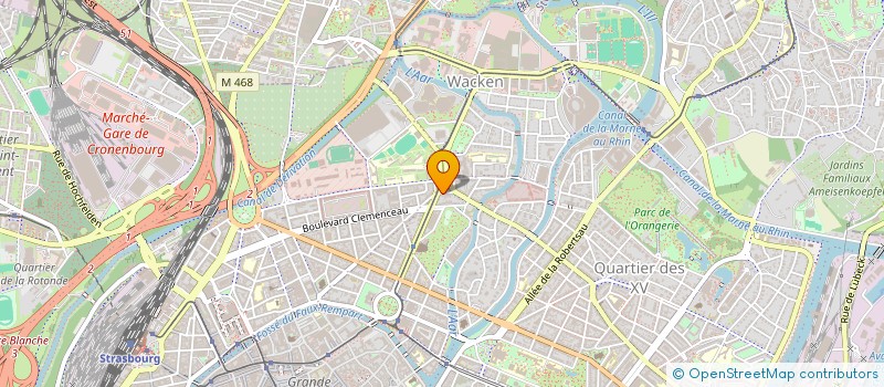 localisation de l'entreprise VONAU  STRASBOURG
